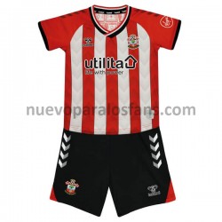 Camiseta de Fútbol Southampton Niño Casa 2021-2022 Manga Corta