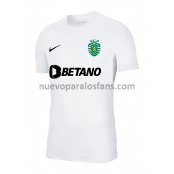 Camiseta de Fútbol Sporting CP Cuarto 2021-2022 Manga Corta