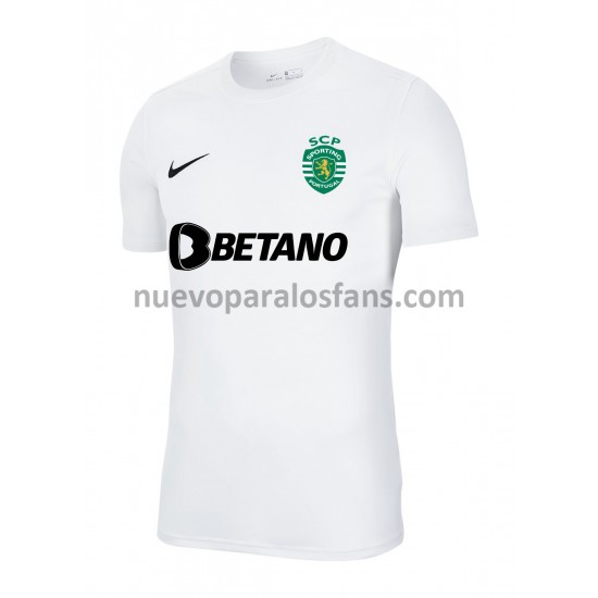Camiseta de Fútbol Sporting CP Cuarto 2021-2022 Manga Corta