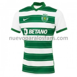 Camiseta de Fútbol Sporting CP Casa 2021-2022 Manga Corta