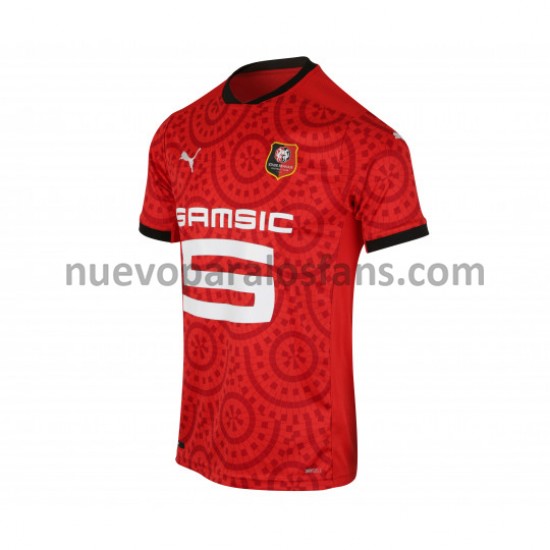 Camiseta de Fútbol Stade Rennais Casa 2020-2021 Manga Corta