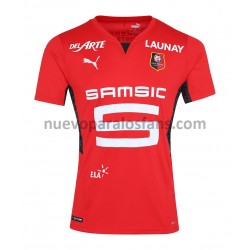 Camiseta de Fútbol Stade Rennais Casa 2021-2022 Manga Corta