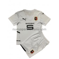 Camiseta de Fútbol Stade Rennais Niño Exterior 2021-2022 Manga Corta