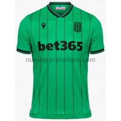 Camiseta de Fútbol Stoke City Exterior 2021-2022 Manga Corta