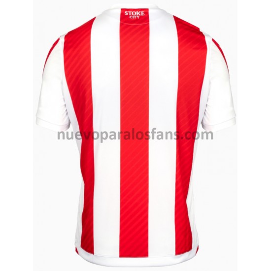 Camiseta de Fútbol Stoke City Casa 2021-2022 Manga Corta