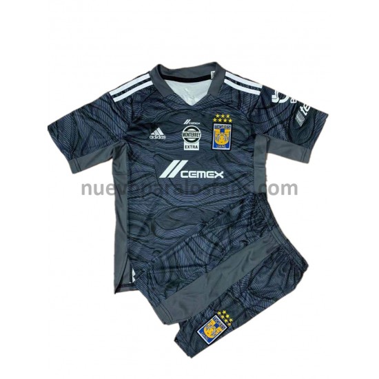 Camiseta de Fútbol Tigres UANL Portero Niño Tercera 2021-2022 Manga Corta