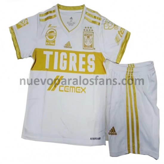 Camiseta de Fútbol Tigres UANL Niño Tercera 2021-2022 Manga Corta