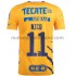 Camiseta de Fútbol Tigres UANL Nico Lopez 11 Casa 2021-2022 Manga Corta