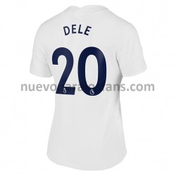 Camiseta de Fútbol Tottenham Hotspur Dele Alli 20 Mujer Casa 2021-2022 Manga Corta