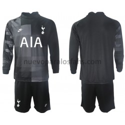 Camiseta de Fútbol Tottenham Hotspur Portero Niño Exterior 2021-2022 Manga Larga
