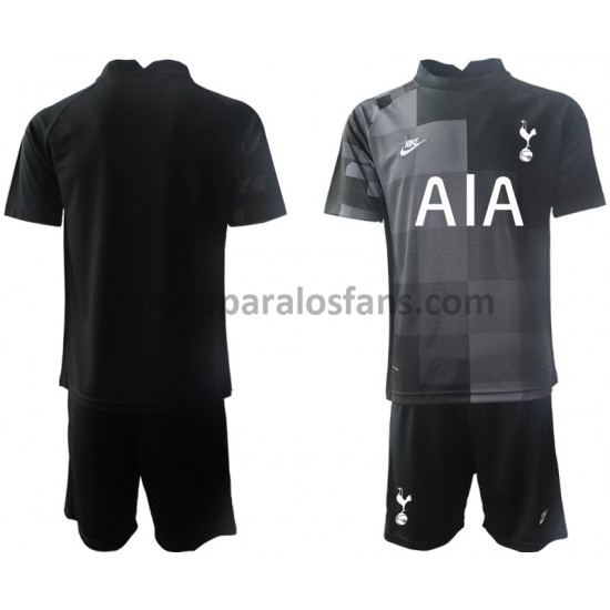 Camiseta de Fútbol Tottenham Hotspur Portero Niño Exterior 2021-2022 Manga Corta