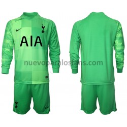 Camiseta de Fútbol Tottenham Hotspur Portero Niño Casa 2021-2022 Manga Larga