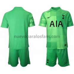 Camiseta de Fútbol Tottenham Hotspur Portero Niño Casa 2021-2022 Manga Corta