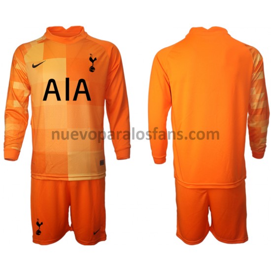 Camiseta de Fútbol Tottenham Hotspur Portero Niño Tercera 2021-2022 Manga Larga