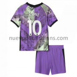 Camiseta de Fútbol Tottenham Hotspur Harry Kane 10 Niño Tercera 2021-2022 Manga Corta