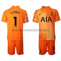 Camiseta de Fútbol Tottenham Hotspur Hugo Lloris 1 Portero Niño Tercera 2021-2022 Manga Corta