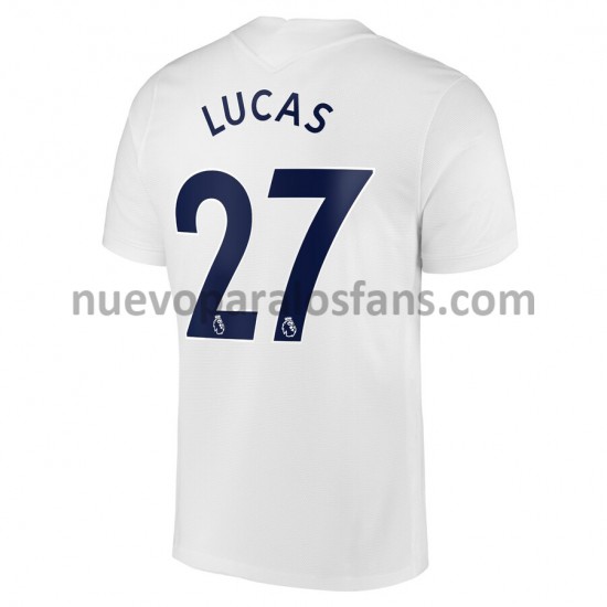 Camiseta de Fútbol Tottenham Hotspur Lucas Moura 27 Casa 2021-2022 Manga Corta