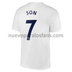 Camiseta de Fútbol Tottenham Hotspur Son Heung-min 7 Casa 2021-2022 Manga Corta