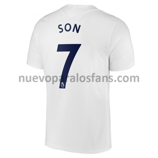 Camiseta de Fútbol Tottenham Hotspur Son Heung-min 7 Casa 2021-2022 Manga Corta
