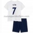 Camiseta de Fútbol Tottenham Hotspur Son Heung-min 7 Niño Casa 2021-2022 Manga Corta