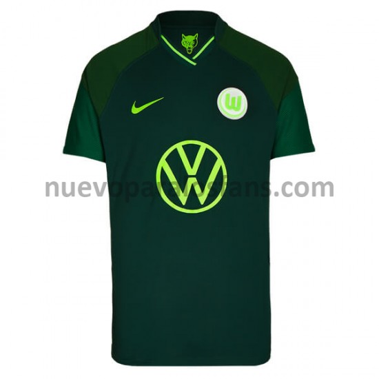 Camiseta de Fútbol VFL Wolfsburg Exterior 2021-2022 Manga Corta