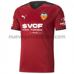 Camiseta de Fútbol Valencia CF Exterior 2021-2022 Manga Corta