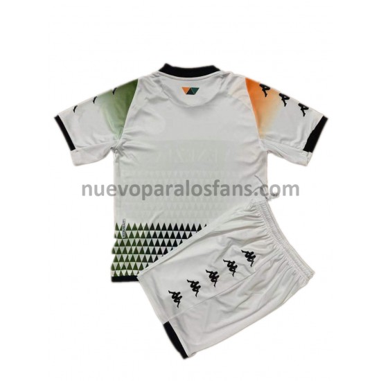 Camiseta de Fútbol Venezia Niño Exterior 2021-2022 Manga Corta