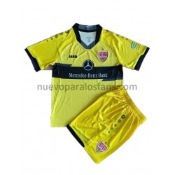 Camiseta de Fútbol VfB Stuttgart Portero Niño Exterior 2021-2022 Manga Corta