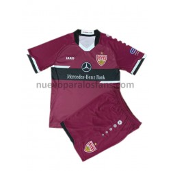 Camiseta de Fútbol VfB Stuttgart Portero Niño Casa 2021-2022 Manga Corta