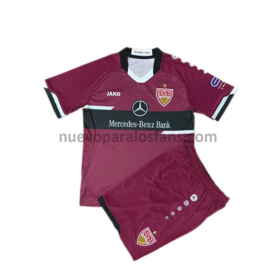 Camiseta de Fútbol VfB Stuttgart Portero Niño Casa 2021-2022 Manga Corta