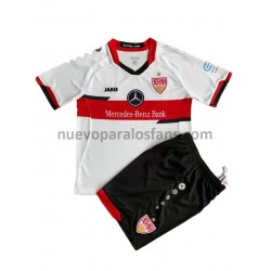 Camiseta de Fútbol VfB Stuttgart Niño Casa 2021-2022 Manga Corta