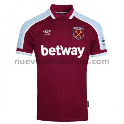 Camiseta de Fútbol West Ham United Casa 2021-2022 Manga Corta
