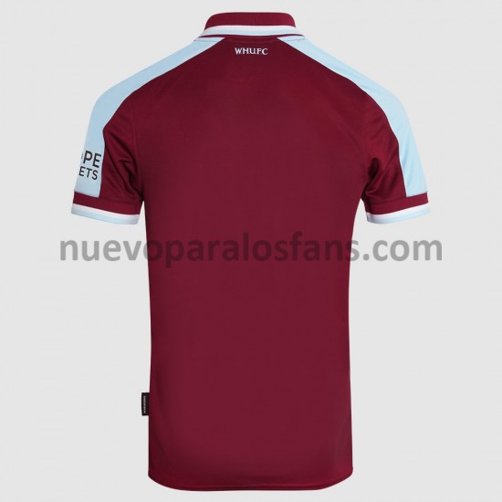 Camiseta de Fútbol West Ham United Casa 2021-2022 Manga Corta