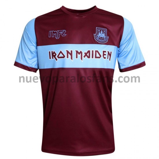 Camiseta de Fútbol West Ham United Iron Maiden Casa Manga Corta
