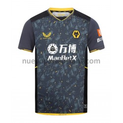 Camiseta de Fútbol Wolverhampton Wanderers Exterior 2021-2022 Manga Corta