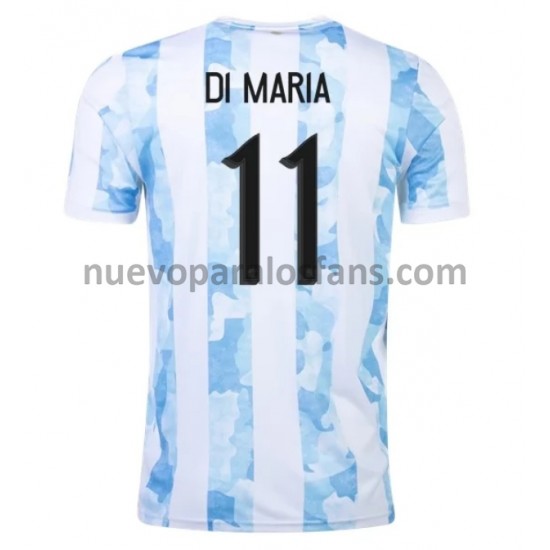 Camiseta de Fútbol Argentina Di Maria 11 Casa 2021 Manga Corta