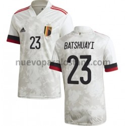 Camiseta de Fútbol Bélgica Batshuayi 23 Exterior Euro 2020 Manga Corta