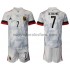 Camiseta de Fútbol Bélgica Kevin De Bruyne 7 Niño Exterior Euro 2020 Manga Corta