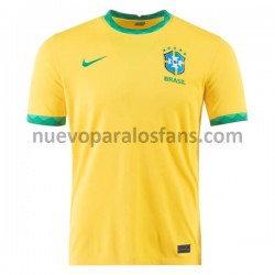 Camiseta de Fútbol Brasil Casa 2020-2021 Manga Corta