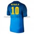 Camiseta de Fútbol Brasil Neymar JR 10 Exterior 2020-2021 Manga Corta