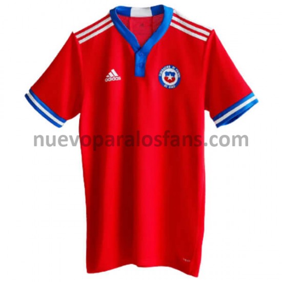 Camiseta de Fútbol Chile Casa 2021 Manga Corta