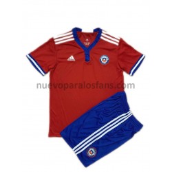 Camiseta de Fútbol Chile Niño Casa 2021 Manga Corta