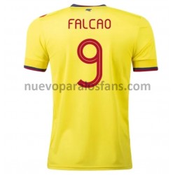 Camiseta de Fútbol Colombia Falcao 9 Casa 2020-2021 Manga Corta