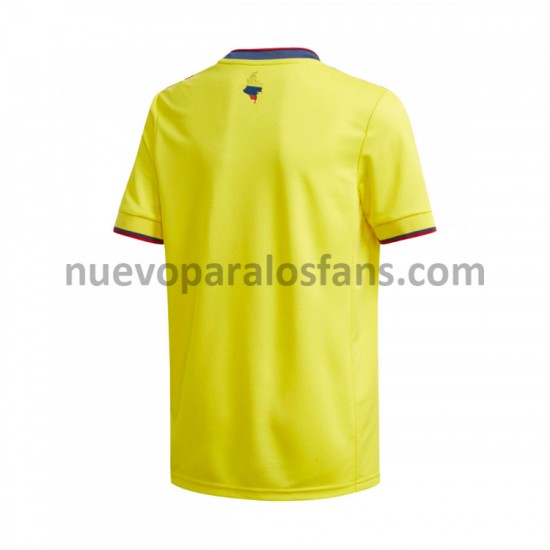 Camiseta de Fútbol Colombia Casa 2020-2021 Manga Corta