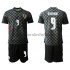 Camiseta de Fútbol Croacia Andrej Kramaric 9 Niño Exterior Euro 2020 Manga Corta