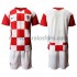 Camiseta de Fútbol Croacia Niño Casa Euro 2020 Manga Corta