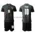 Camiseta de Fútbol Croacia Luka Modrić 10 Niño Exterior Euro 2020 Manga Corta