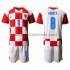 Camiseta de Fútbol Croacia Mateo Kovacic 8 Niño Casa Euro 2020 Manga Corta