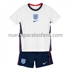 Camiseta de Fútbol Inglaterra Niño Casa 2020-2021 Manga Corta