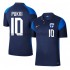Camiseta de Fútbol Finlandia Teemu Pukki 10 Exterior Euro 2020 Manga Corta